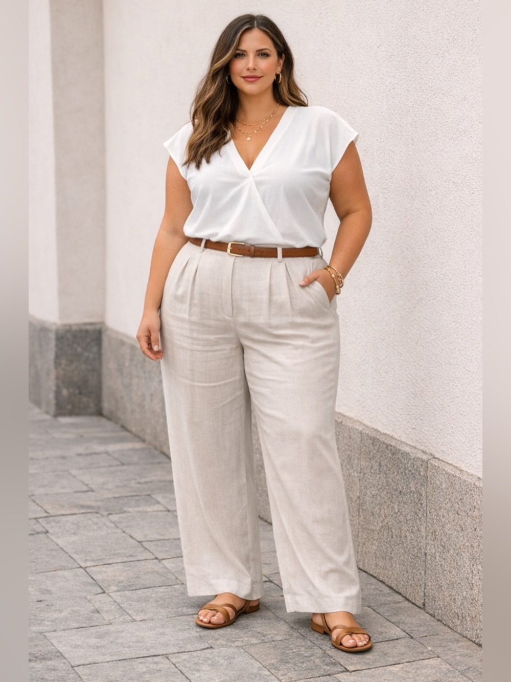 Zara Women’s White Top Size M
